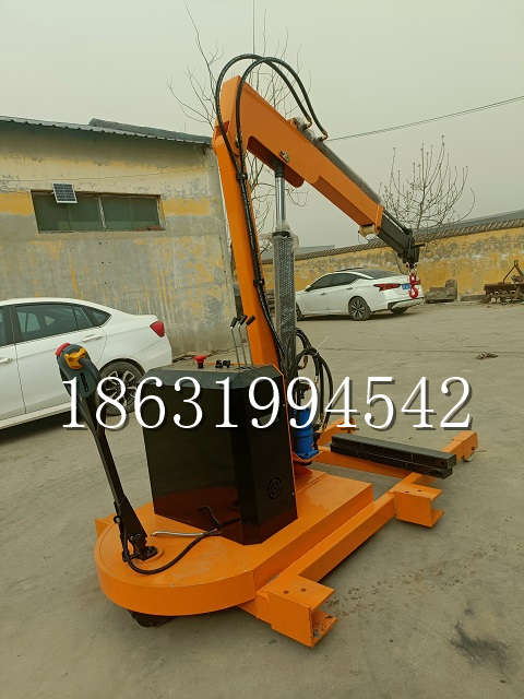 沙田区自卸车厢随车吊 自制轮式四不像起重机 四驱平板吊 5吨 贵盛